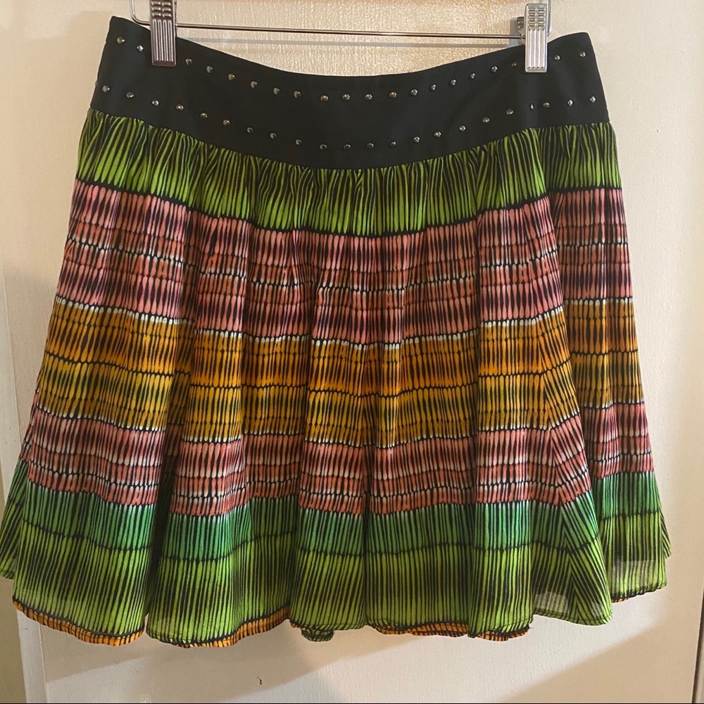Etcetera Semi Pleated Skirt Size 6